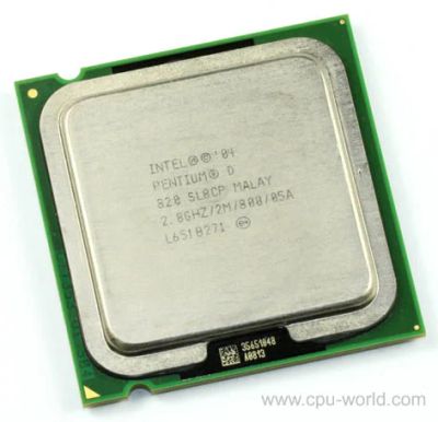 Лот: 4566946. Фото: 1. Intel Celeron D 820 2x2,8GHZ 775... Процессоры