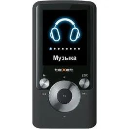 Лот: 7295263. Фото: 1. MP3-плеер teXet T-449 б/у + гарантия. Плееры