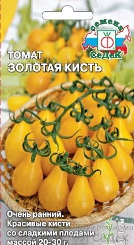 Лот: 9858057. Фото: 1. Рассада томатов "Золотая Кисть... Овощи