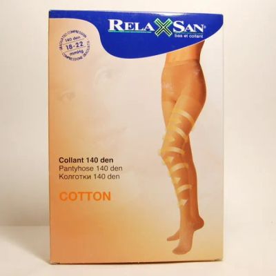 Лот: 23732473. Фото: 1. Relaxsan Cotton Колготки компрессионные... Лекарства