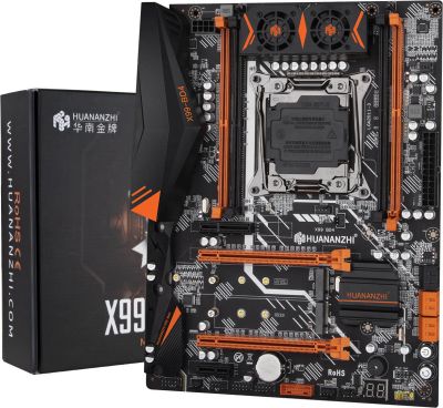 Лот: 19588076. Фото: 1. huananzhi x99-bd4 ,i7 5930k,16gb... Комплекты запчастей
