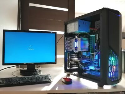 Лот: 13681511. Фото: 1. Системный блок 6 Ядер AMD FX 6100... Компьютеры в сборе