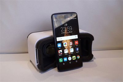 Лот: 13308209. Фото: 1. Alcatel idol 4s с VR очками. ОБМЕН. Смартфоны