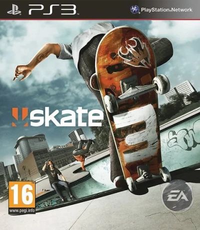 Лот: 14792438. Фото: 1. Skate 3 [PS3, английская версия... Игры для консолей
