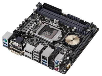 Лот: 7926620. Фото: 1. Отличная плата ASUS H97I-PLUS... Материнские платы