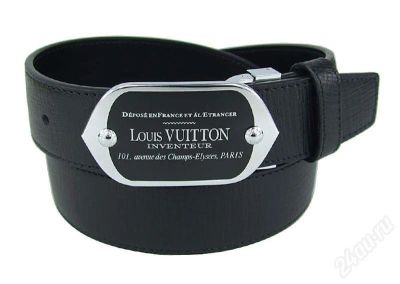 Лот: 566388. Фото: 1. Ремень Louis Vuitton (BRAND) INVENTEUR. Ремни, пояса