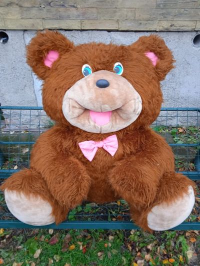 Лот: 24296596. Фото: 1. Медведь мягкая игрушка. Мягкие
