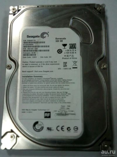 Лот: 8073512. Фото: 1. Жесткий диск SATA Seagate Barracuda... Жёсткие диски (HDD)