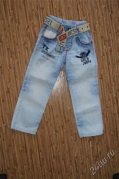 Лот: 1636957. Фото: 1. Тонкие джинсы на лето на 3-3,5... Брюки, шорты, джинсы