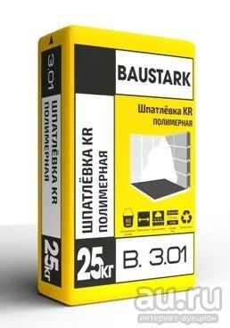 Лот: 8886634. Фото: 1. Баустарк Шпатлевка полимерная... Смеси, шпатлевки, цемент