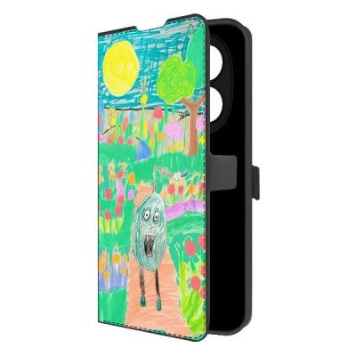 Лот: 25380570. Фото: 1. Чехол Krutoff Eco Book "Монстрогруш... Чехлы, бамперы