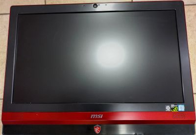 Лот: 19335032. Фото: 1. Моноблок msi gaming 24 6qe (неисправный... Моноблоки