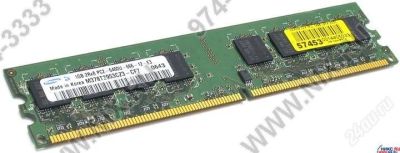 Лот: 1372044. Фото: 1. Модуль памяти DDRII Samsung 1Gb... Оперативная память
