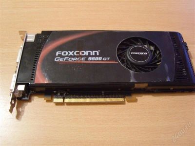 Лот: 2032583. Фото: 1. Видеокарта FOXCONN 9600GT (655... Видеокарты