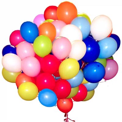 Лот: 6300788. Фото: 1. 50 гелиевых шаров 12"(30см) Sempertex... Воздушные шары
