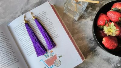 Лот: 12083754. Фото: 1. Серьги-кисти. Цена за пару. Серьги, каффы