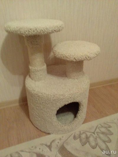 Лот: 8871411. Фото: 1. Когтеточка и лежанка порадуют... Домики, переноски, клетки, когтеточки