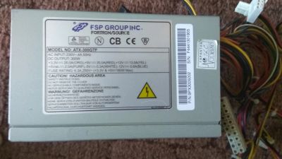 Лот: 15792668. Фото: 1. Блок питания FSP 300GTF (неисправен... Корпуса, блоки питания