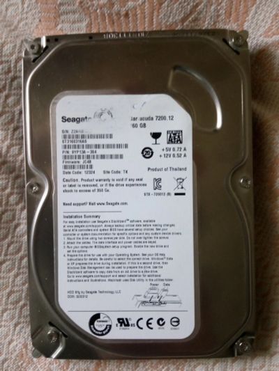 Лот: 16978203. Фото: 1. Жесткий диск. Жёсткие диски (HDD)