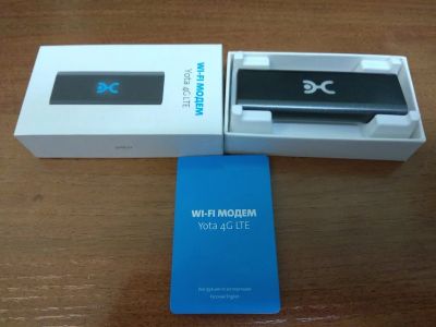 Лот: 14325246. Фото: 1. Yota 4G LTE Wi-Fi (Модем и роутер... Беспроводные модемы