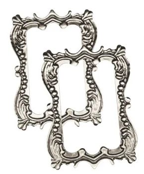 Лот: 4215603. Фото: 1. Рамка металлическая. 2 шт. Скрапбукинг
