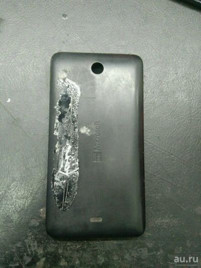 Лот: 10638026. Фото: 1. Задняя крышка в клею Nokia Lumia... Корпуса, клавиатуры, кнопки