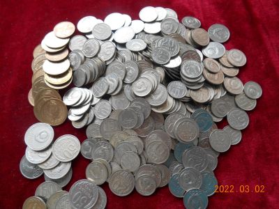 Лот: 18717619. Фото: 1. 1 кг монет ссср - 350 руб. Россия и СССР 1917-1991 года