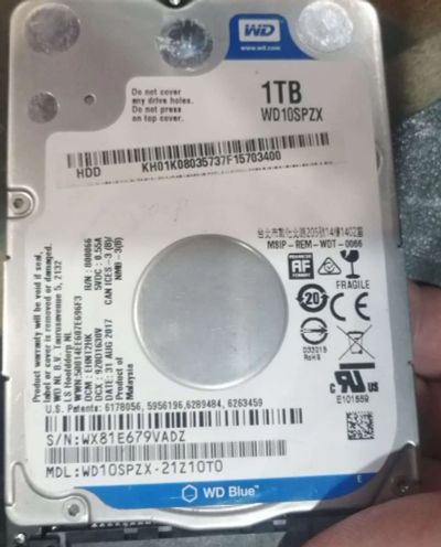 Лот: 18769881. Фото: 1. Жесткий диск Western Digital 1000gb... Жёсткие диски (HDD)