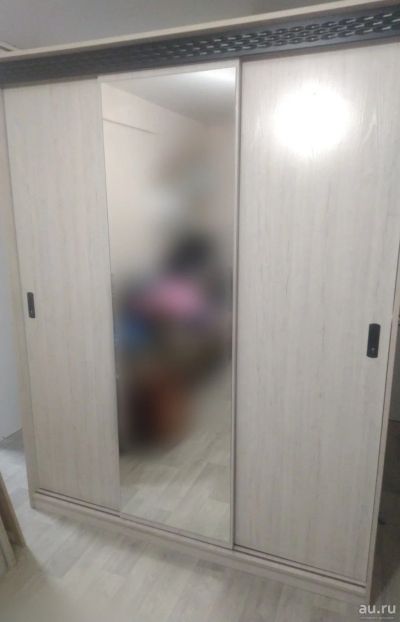 Лот: 18289206. Фото: 1. Шкаф-купе 3х-дверный с зеркалом. Шкафы, шкафы-купе