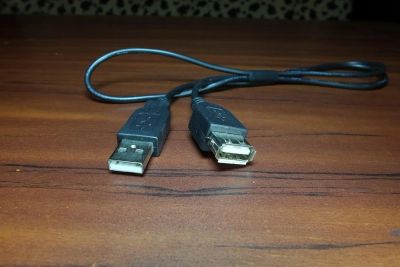 Лот: 8061097. Фото: 1. Кабель-удлинитель USB - USB2.0... Шлейфы, кабели, переходники
