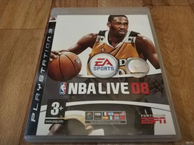 Лот: 13238888. Фото: 1. NBA Live 08 PS3 / Лицензионный... Игры для консолей