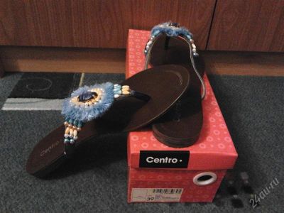 Лот: 1462541. Фото: 1. Вьетнамки Centro 39 размер. Другое (женская обувь)