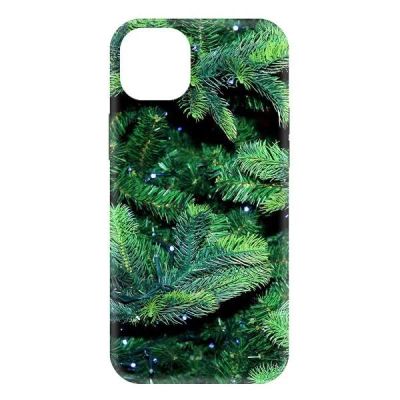 Лот: 25053508. Фото: 1. Чехол Krutoff Soft Case "Еловые... Чехлы, бамперы