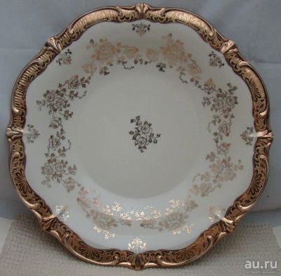 Лот: 18242416. Фото: 1. Schumann блюдо фарфоровое винтажное... Фарфор, керамика