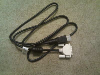 Лот: 19849456. Фото: 1. Кабель DVI - HDMI. Шлейфы, кабели, переходники