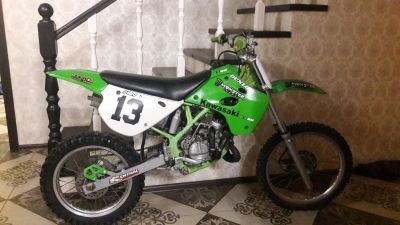 Лот: 11398954. Фото: 1. Kawasaki kx80. Мотоциклы