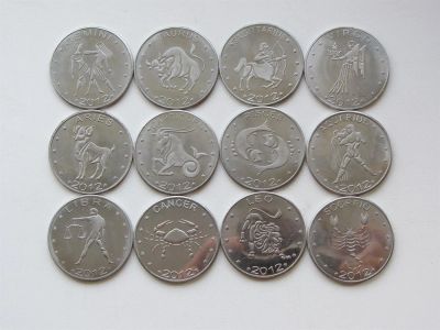 Лот: 3923130. Фото: 1. Сомалиленд , набор из 12 монет... Наборы монет