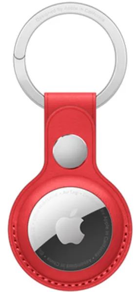 Лот: 22221653. Фото: 1. Браслет Apple AirTag, кожаный... Брелоки, подвески