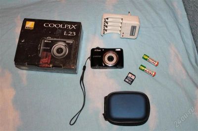 Лот: 2274278. Фото: 1. Nikon Coolpix L23.Также есть к... Цифровые компактные