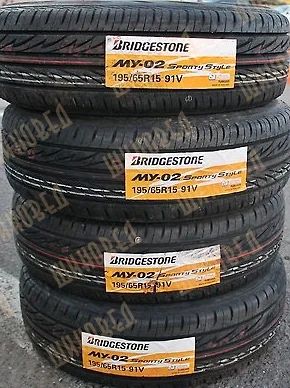 Лот: 7258417. Фото: 1. Шины 195/65 R 15 Bridgestone MY02... Шины