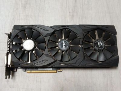 Лот: 25046143. Фото: 1. Видеокарта gtx 1070 8gb asus gaming... Видеокарты