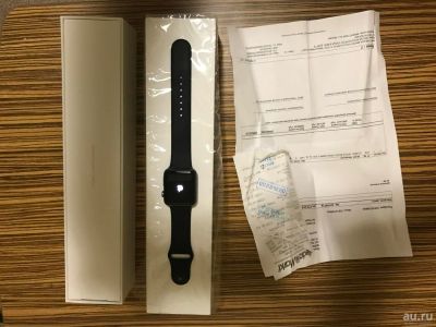 Лот: 9864668. Фото: 1. Apple Watch Sport 42 mm space... Смарт-часы, фитнес-браслеты, аксессуары