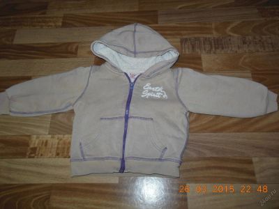 Лот: 5561365. Фото: 1. Кофта утепленная, с начесом и... Свитера, худи, толстовки