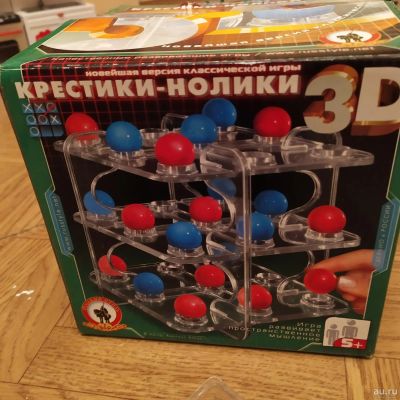 Лот: 15310219. Фото: 1. Крестики нолики 3D, развивающая... Развивающие