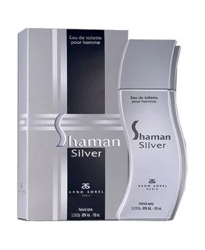Лот: 11378334. Фото: 1. Arno Sorel men Shaman Silver Туалетная... Мужская парфюмерия