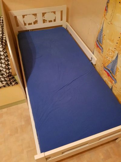 Лот: 10975396. Фото: 1. Кровать детская Икеа Ikea с полным... Детские кровати и кроватки
