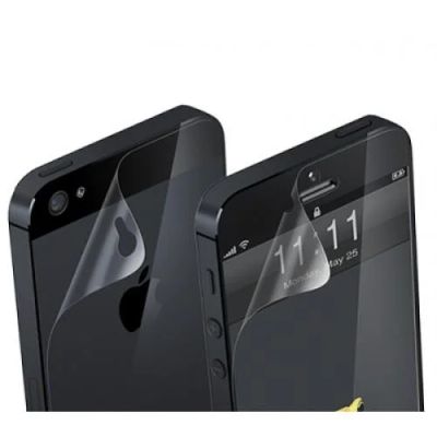 Лот: 4002849. Фото: 1. Защитная плёнка iPhone 5 комплект... Защитные стёкла, защитные плёнки