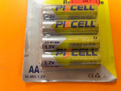 Лот: 15047794. Фото: 1. Аккумулятор AA, пальчиковый, 2600mAh... Батарейки, аккумуляторы, элементы питания
