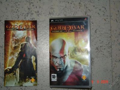 Лот: 115014. Фото: 1. Коробка + книжка God of War PSP. Другое (игровые приставки, консоли, видеоигры)