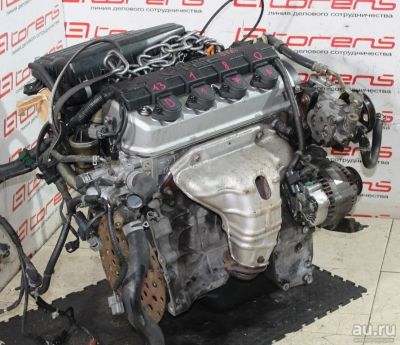 Лот: 15089215. Фото: 1. Двигатель HONDA D17A на STREAM... Двигатель и элементы двигателя